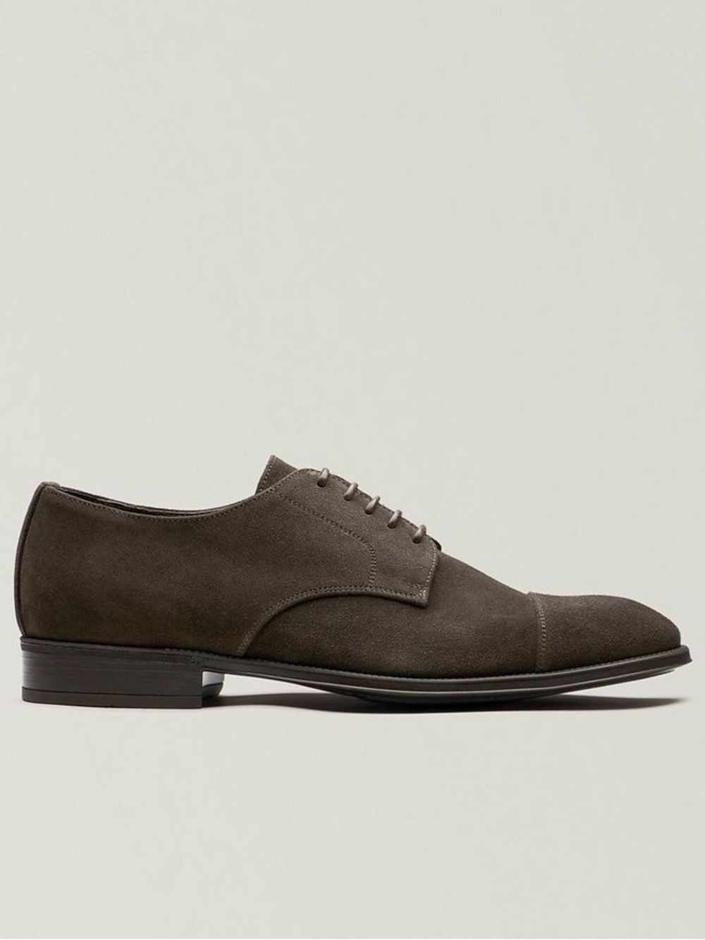 Canali NWOT Suede Cap Toe Derbies Sz 44, 11 US